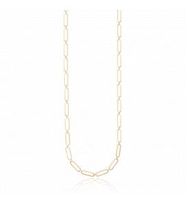 Sautoir femme plaqué or Janseline