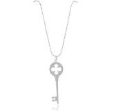 Sautoir Pendentif clé trèfle