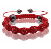 shamballa bumbac Valentiane rosu