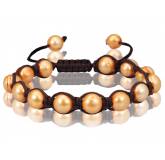 Shamballa perle orange Karma