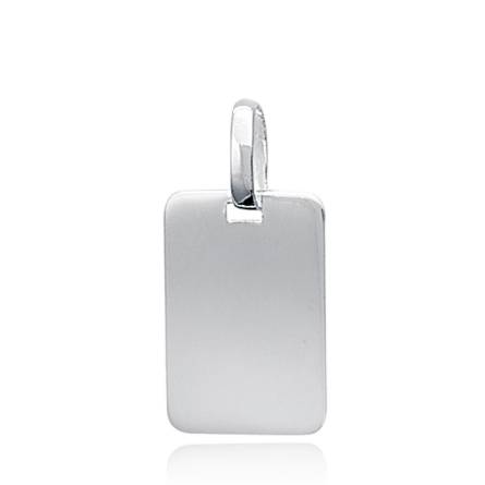Silver 1 rectangles pendant