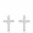 Silver crosses earring mini