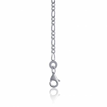 Silver figaro chains