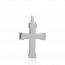 Silver  saint caprais crosses pendant mini