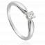 Solitaire femme argent Elsia mini