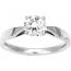 Solitaire femme argent Itza 2