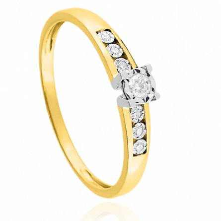 Solitaire femme or Anuya