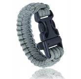 Survival bracelet grey