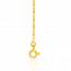 Woman gold figaro chains mini