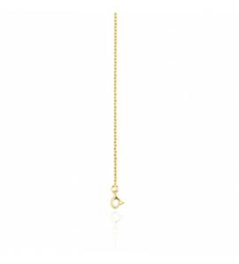 Woman gold forcat chains