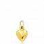 Woman gold Plaisir hearts yellow pendant mini
