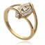 Woman gold plated Adoration discrète ring mini