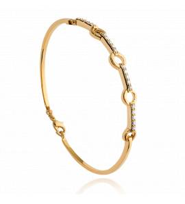Woman gold plated Afeniti bracelet
