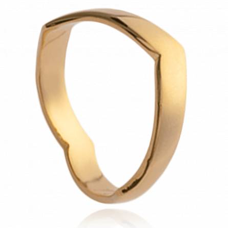 Woman gold plated Andréva ring