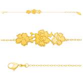 Woman gold plated Ardia bracelet