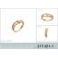 Woman gold plated Aries  ring 2