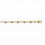 Woman gold plated Aurea beaded bracelet mini