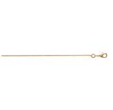 Woman gold plated curb chains