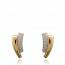 Woman gold plated Espéranza earring mini