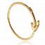 Woman gold plated Esther ring mini