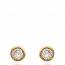 Woman gold plated Excellence eden earring mini