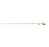 Woman gold plated forcat chains