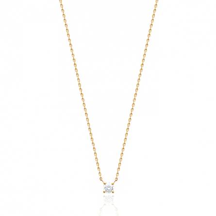 Woman gold plated Hadelind necklace