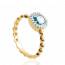Woman gold plated Hadelind ring mini