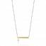 Woman gold plated Lars yellow necklace mini