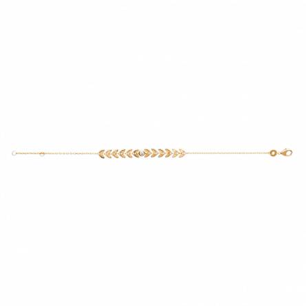 Woman gold plated Lucceia bracelet