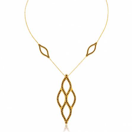 Woman gold plated Nemcha necklace