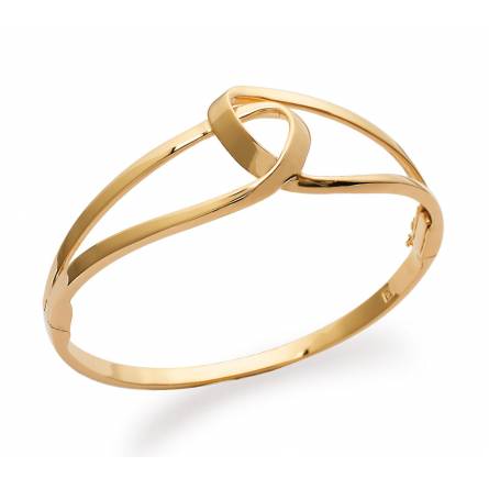 Woman gold plated Paroxisme comblé bracelet