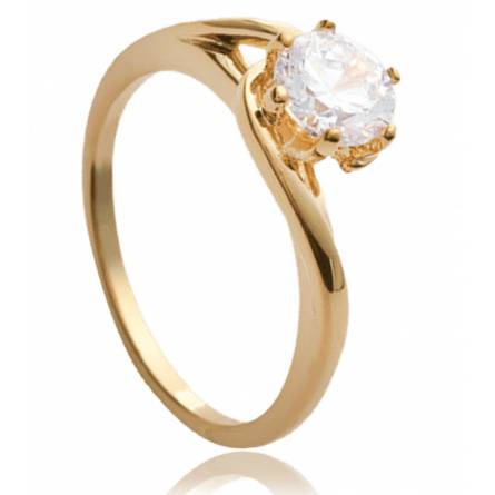Woman gold plated Souvenir Unique ring