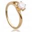 Woman gold plated Souvenir Unique ring mini