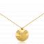 Woman gold plated Stale necklace mini