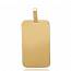 Woman gold plated Stelle vaduz rectangles pendant mini