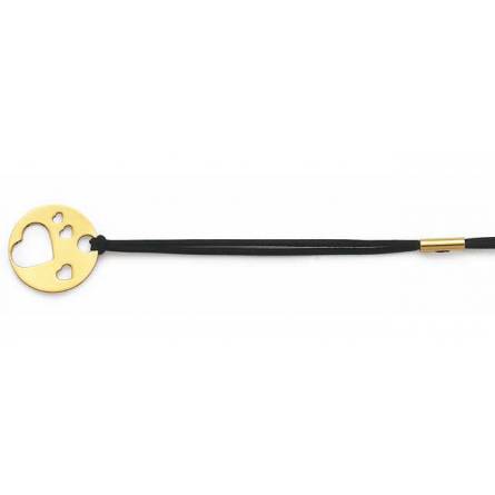 Woman gold plated Yseulys hearts bracelet