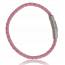 Woman leather Fino pink bracelet mini
