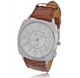 Woman leather Gressy brown watch