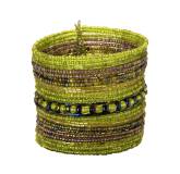 Woman pearl Greeny green bracelet