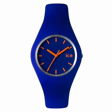 Woman silicon ICE blue watch