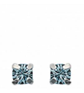 Woman silver 10 earring