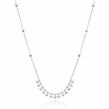Woman silver Adiba necklace