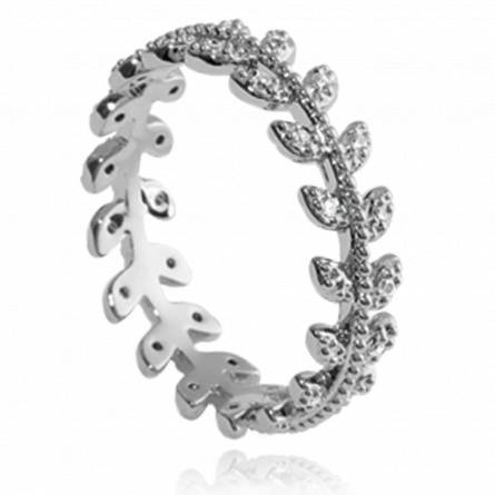 Woman silver Alayna ring