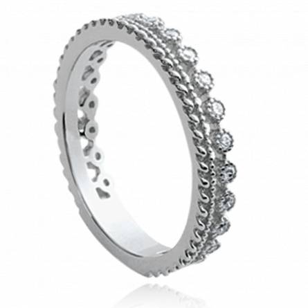Woman silver Aleksandra ring