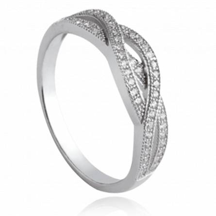 Woman silver Annemarie ring