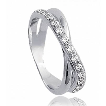 Woman silver Condensé esquisse ring