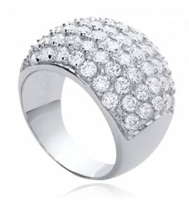 Woman silver Emilia ring