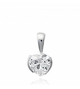 Woman silver Enchanté hearts pendant