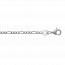 Woman silver figaro chains mini